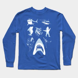 Famous Sharks Long Sleeve T-Shirt